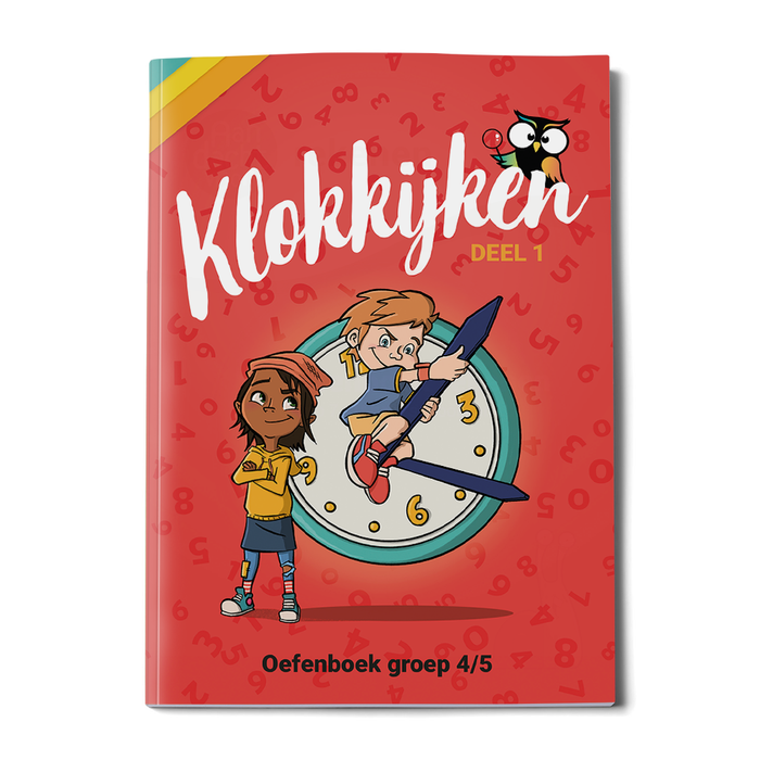 Oefenboek Klokkijken deel 1 Groep 4/5