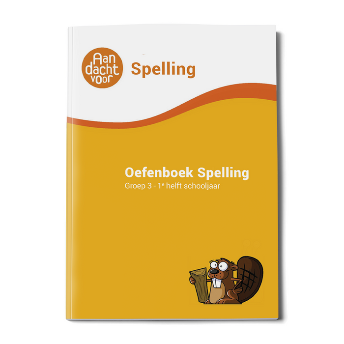 Oefenboek Spelling Groep 3 - 1e helft schooljaar