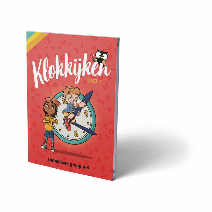 Oefenboek Klokkijken deel 1 Groep 4/5